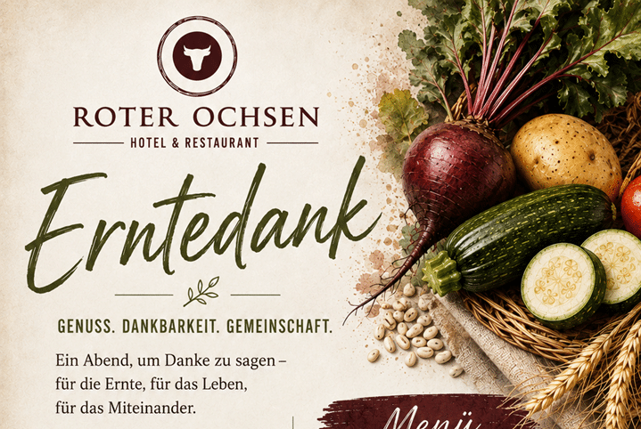 Erntedank Roter Ochsen teaser Hotel Roter Ochsen Lauchheim